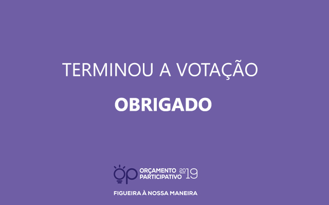 Terminou a Votação